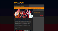 Desktop Screenshot of peterbaron.com
